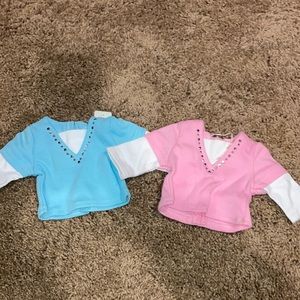 American girl doll matching shirts